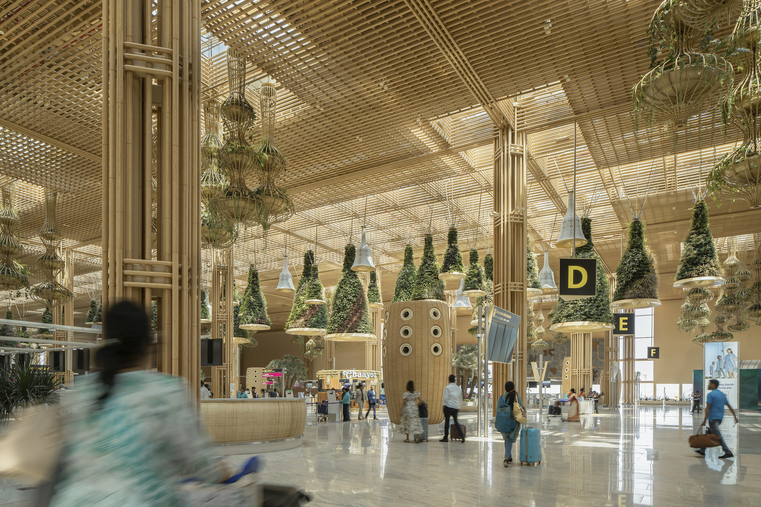 Aviation Reimagined：New Horizons at Kempegowda International Airport Terminal 2 天際航城新視界 - 層疊交錯竹構花園城市
