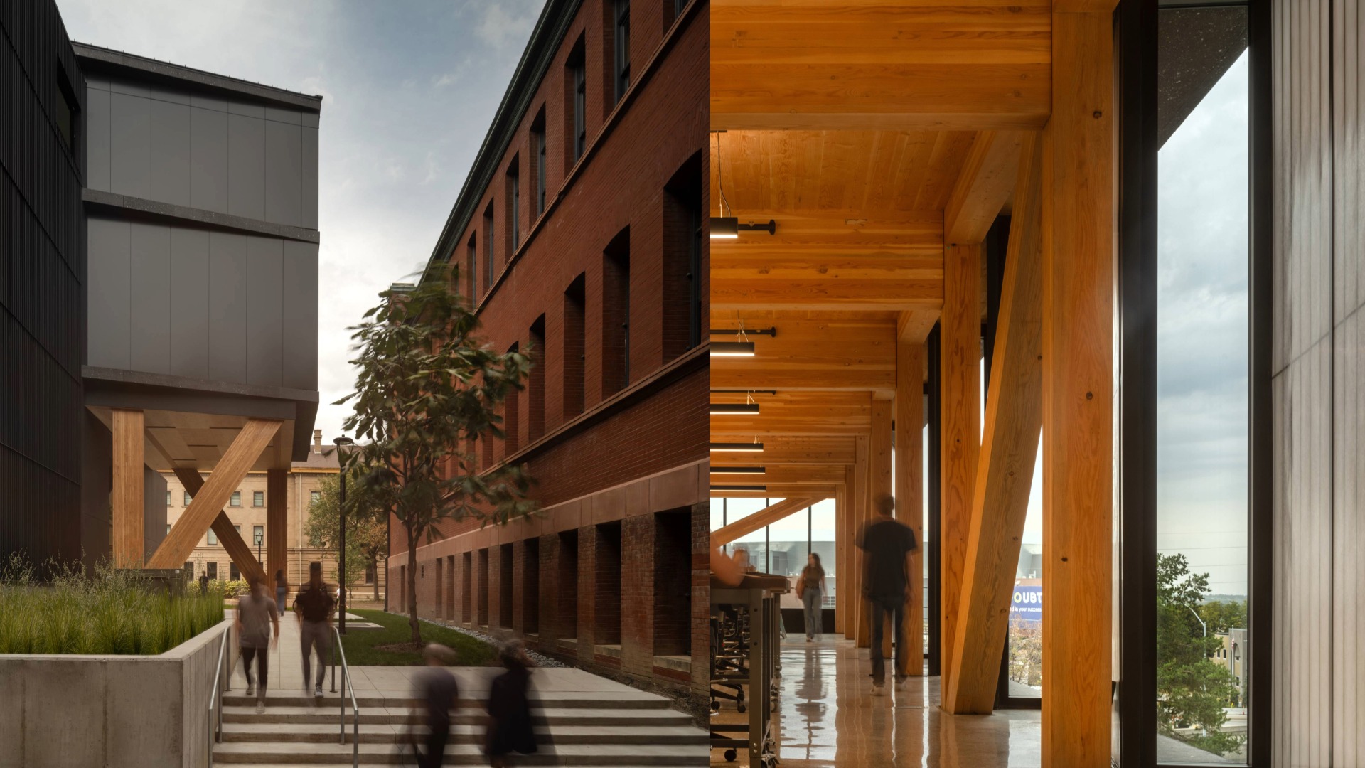 擴建量體展現歷史再生與創新融合。（ © Nic Lehoux ）